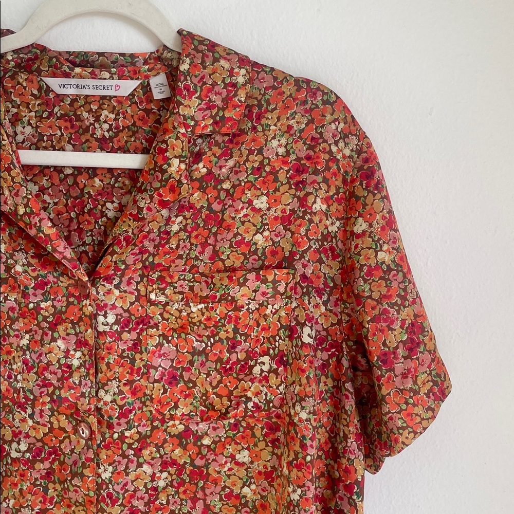 Victoria’s Secret Floral Button Down